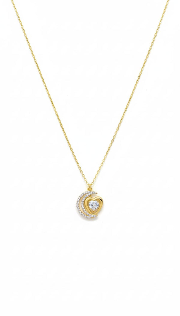 delicate heart pendant