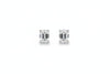Emerald Cut Diamond Stud Earrings