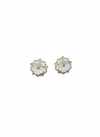The Midnight Blossom Pearl Studs