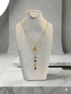 Spectrum of Hearts Layered Necklace