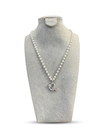 Floral Radiance Pearl Necklace