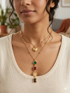 Spectrum of Hearts Layered Necklace